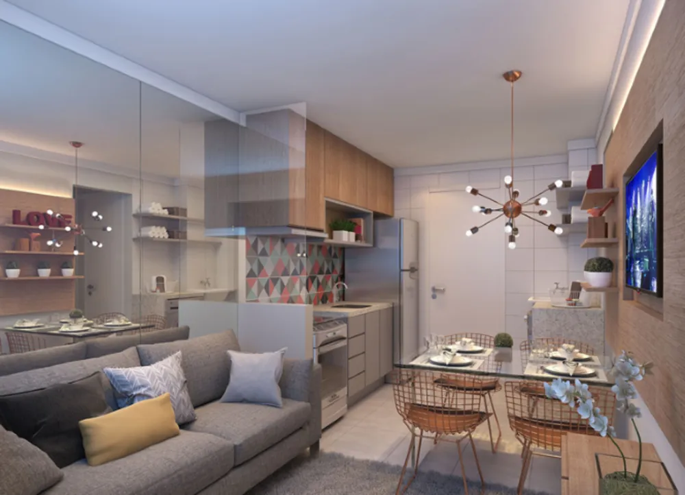 Apartamento, 2 quartos, 32 m² - Foto 3