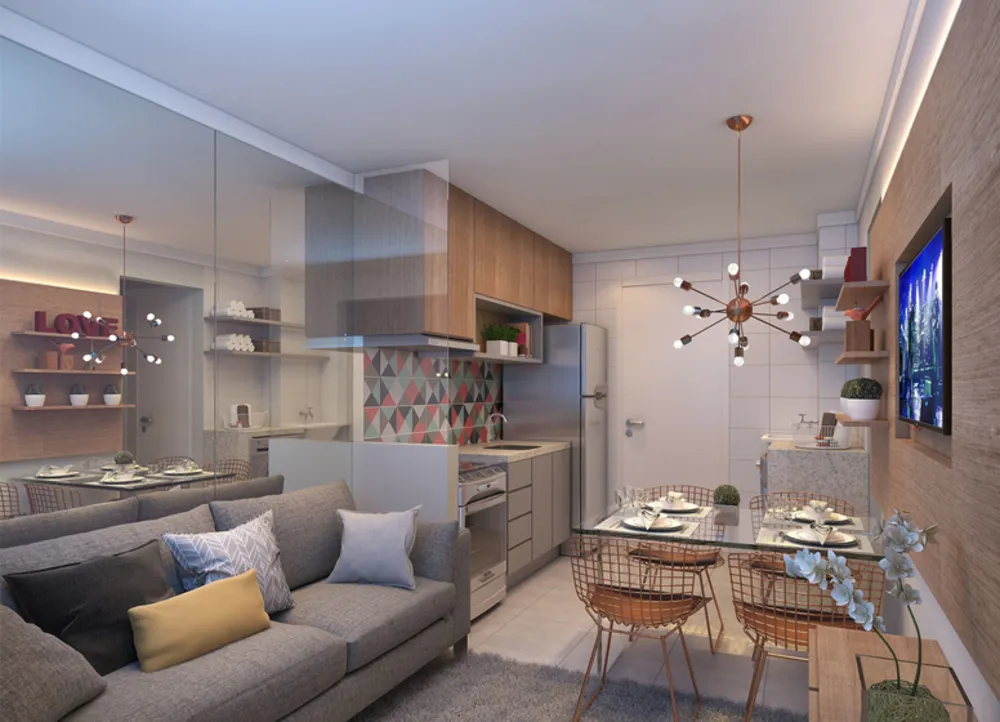 Apartamento, 2 quartos, 32 m² - Foto 3