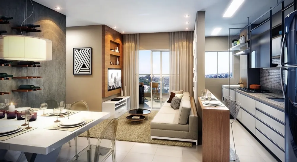 Apartamento, 2 quartos, 54 m² - Foto 3