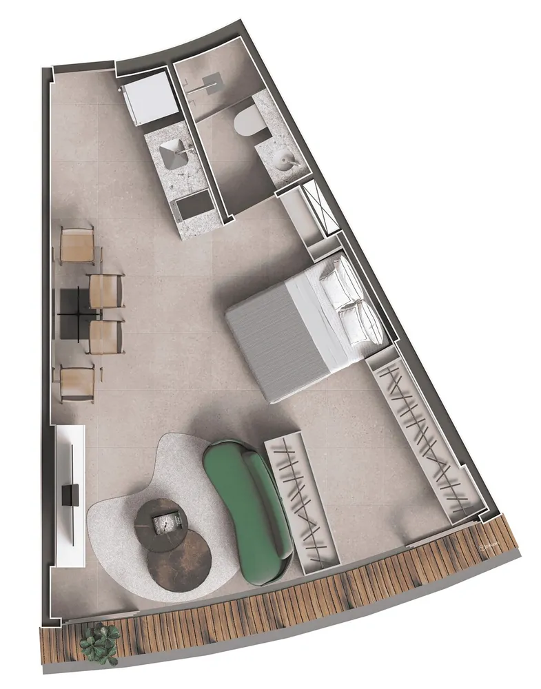 Apartamento, 1 quarto, 40 m² - Foto 70