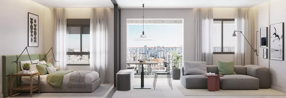Apartamento, 1 quarto, 37 m² - Foto 1