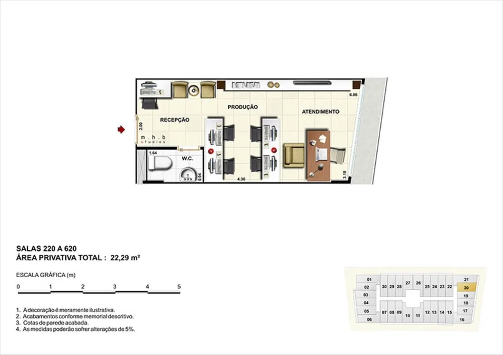 Sala-Conjunto, 21 m² - Foto 15