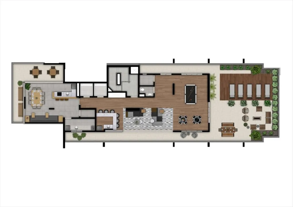 Apartamento, 1 quarto, 28 m² - Foto 2