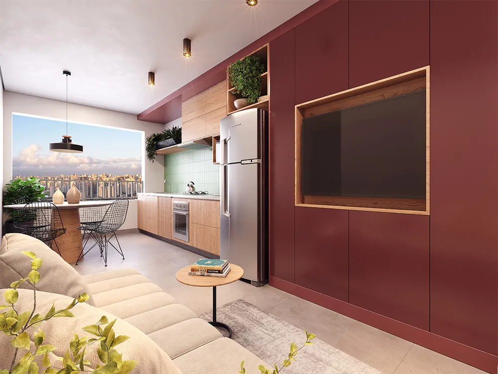 Apartamento, 2 quartos, 41 m² - Foto 2