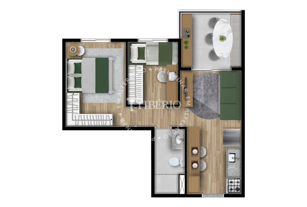 Apartamento, 1 quarto, 27 m² - Foto 11