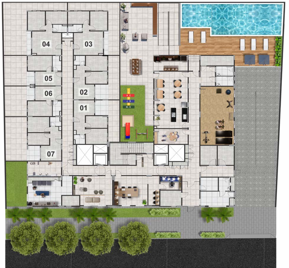 Apartamento, 1 quarto, 41 m² - Foto 3