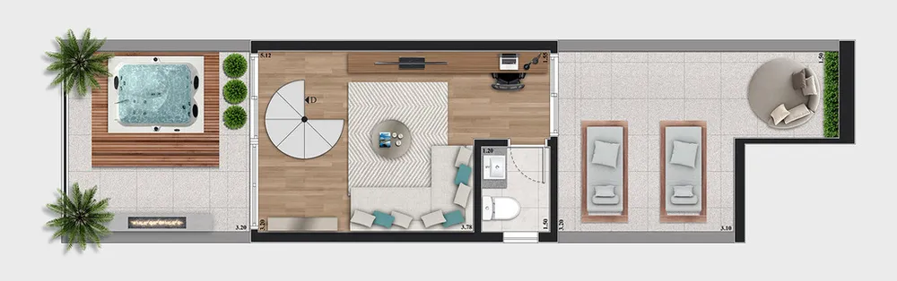 Apartamento, 2 quartos, 48 m² - Foto 21