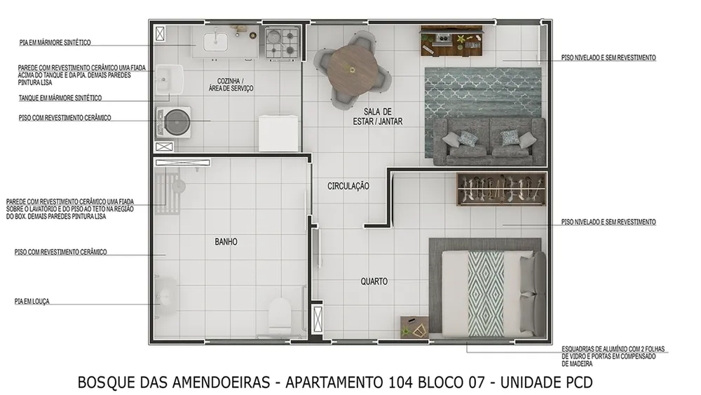 Apartamento, 2 quartos, 40 m² - Foto 11