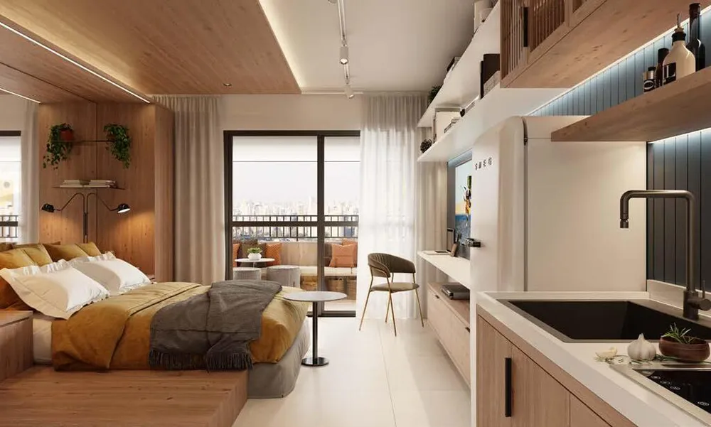 Apartamento, 1 quarto, 28 m² - Foto 5