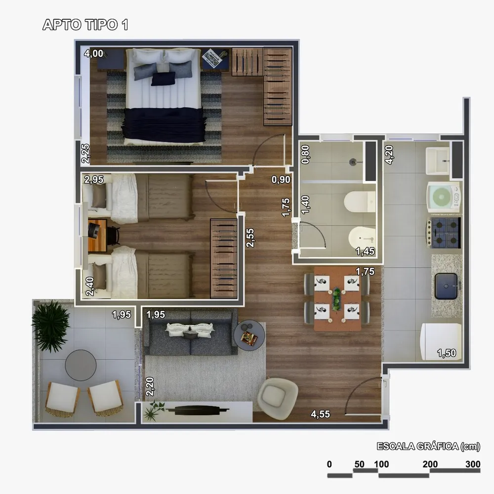 Apartamento, 2 quartos, 44 m² - Foto 35