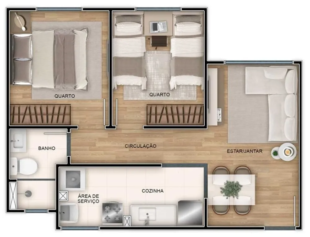 Apartamento, 2 quartos, 41 m² - Foto 21