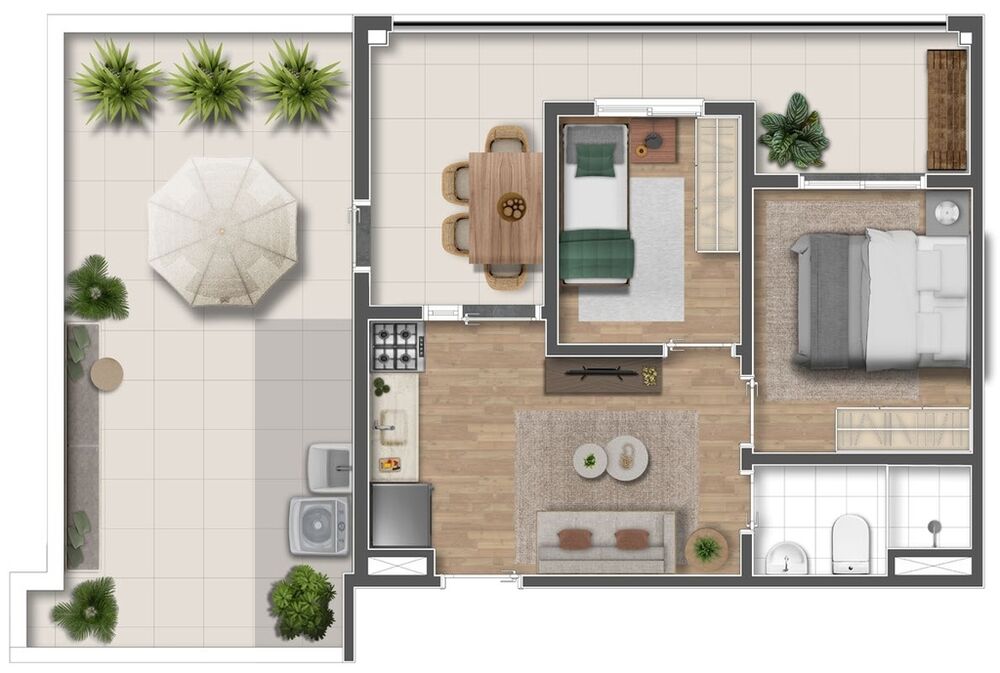 Apartamento, 1 quarto, 18 m² - Foto 26