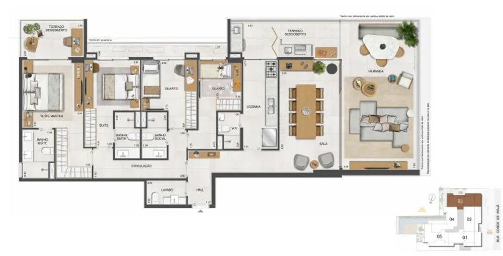 Apartamento, 3 quartos, 158 m² - Foto 20