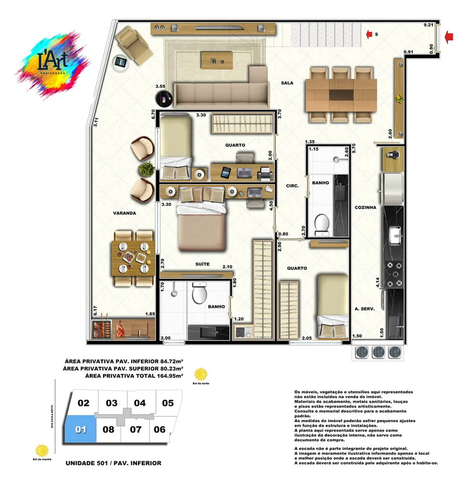 Cobertura, 2 quartos, 140 m² - Foto 41