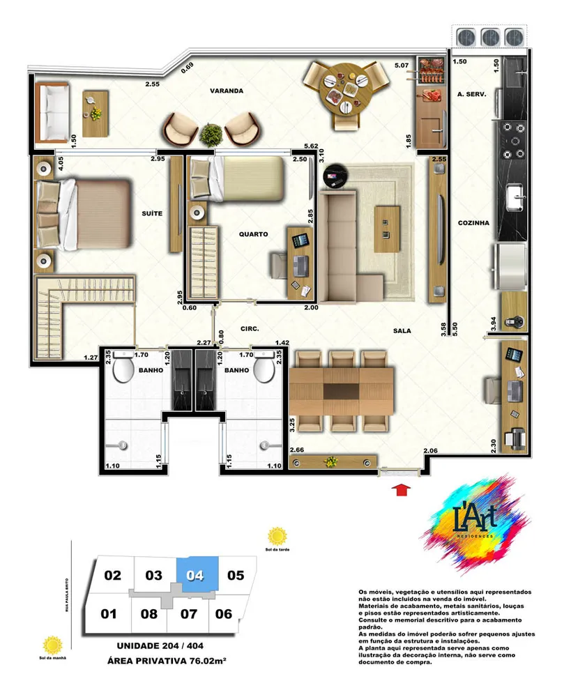 Cobertura, 2 quartos, 140 m² - Foto 17