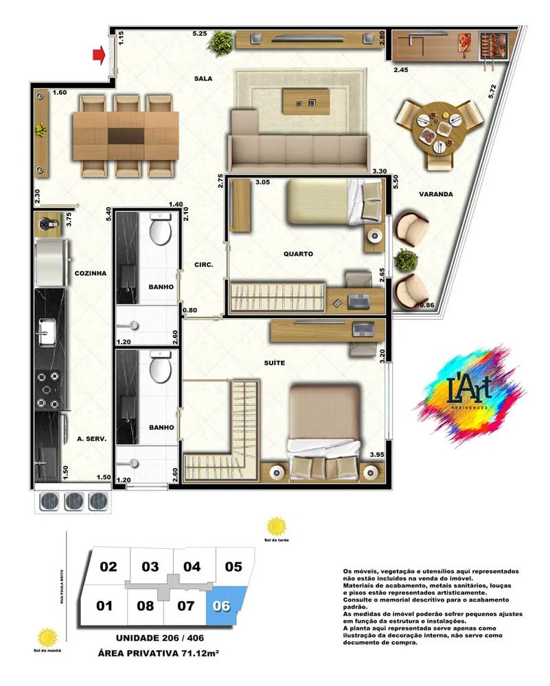 Cobertura, 2 quartos, 140 m² - Foto 15