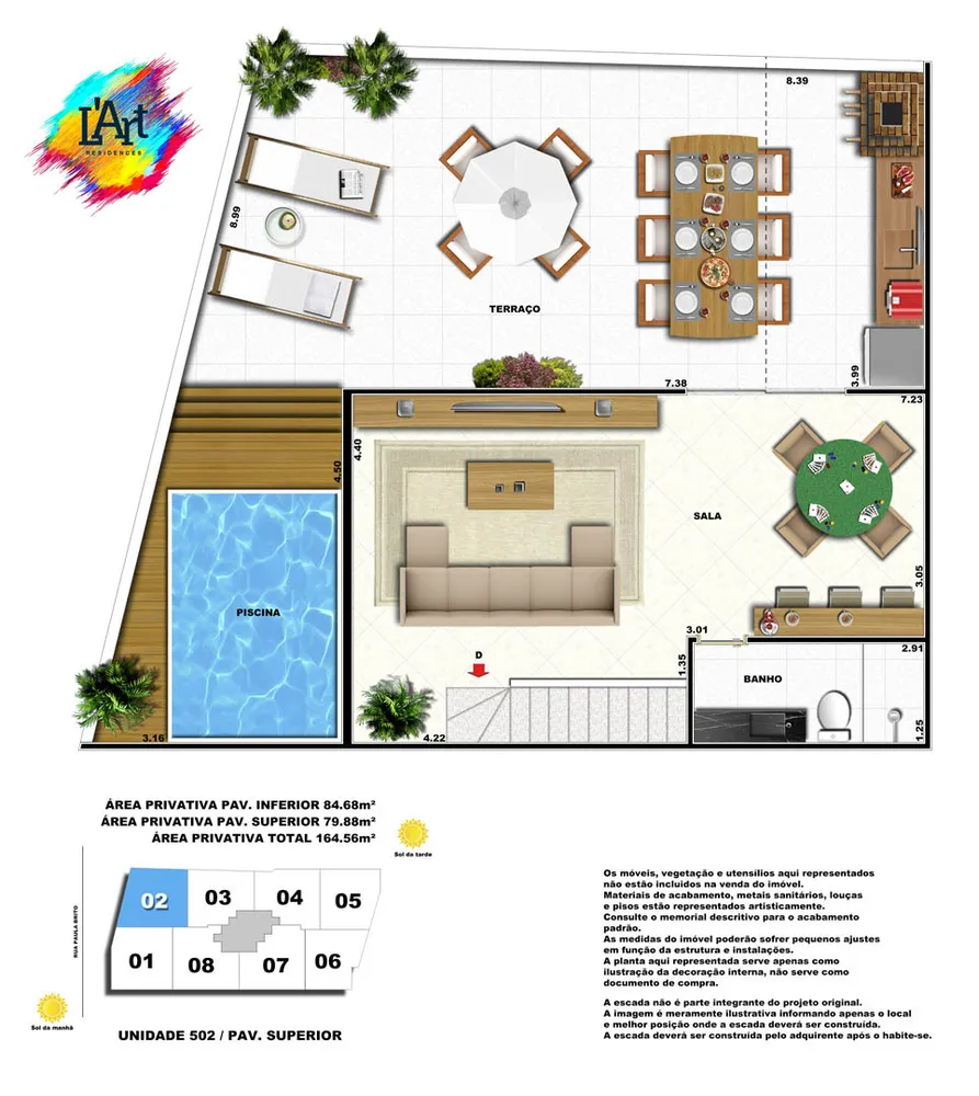 Cobertura, 2 quartos, 140 m² - Foto 40