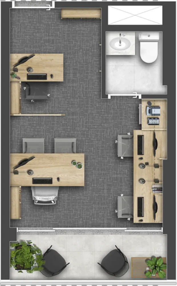Sala-Conjunto, 21 m² - Foto 4