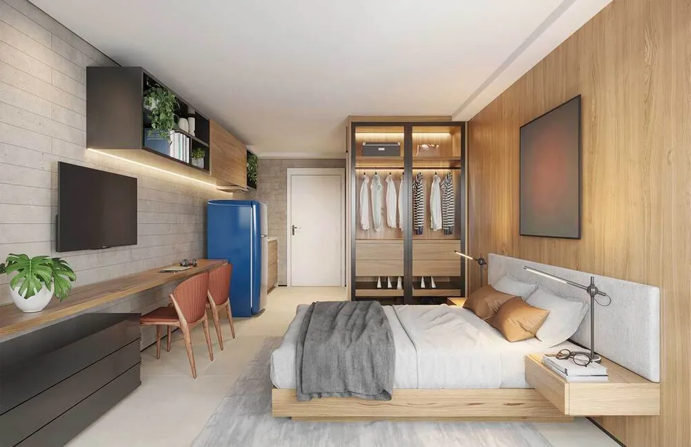 Apartamento, 1 quarto, 32 m² - Foto 4