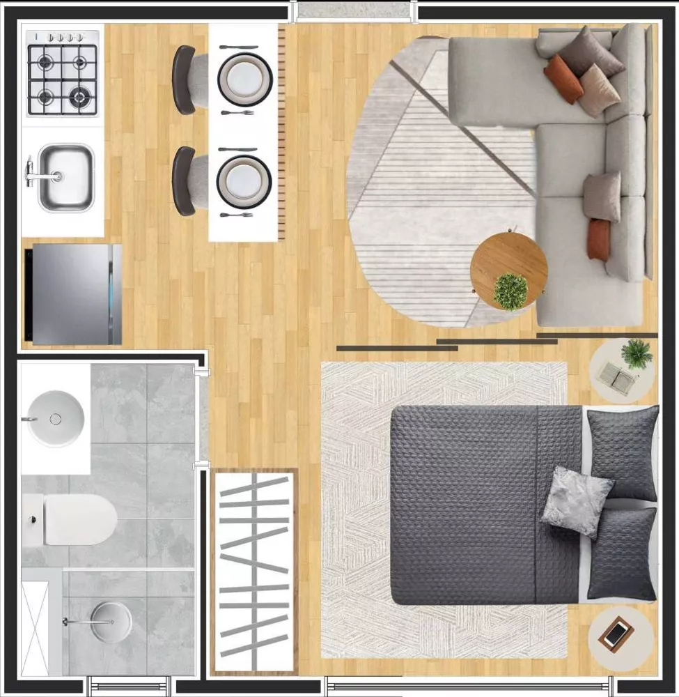 Apartamento, 2 quartos, 39 m² - Foto 19