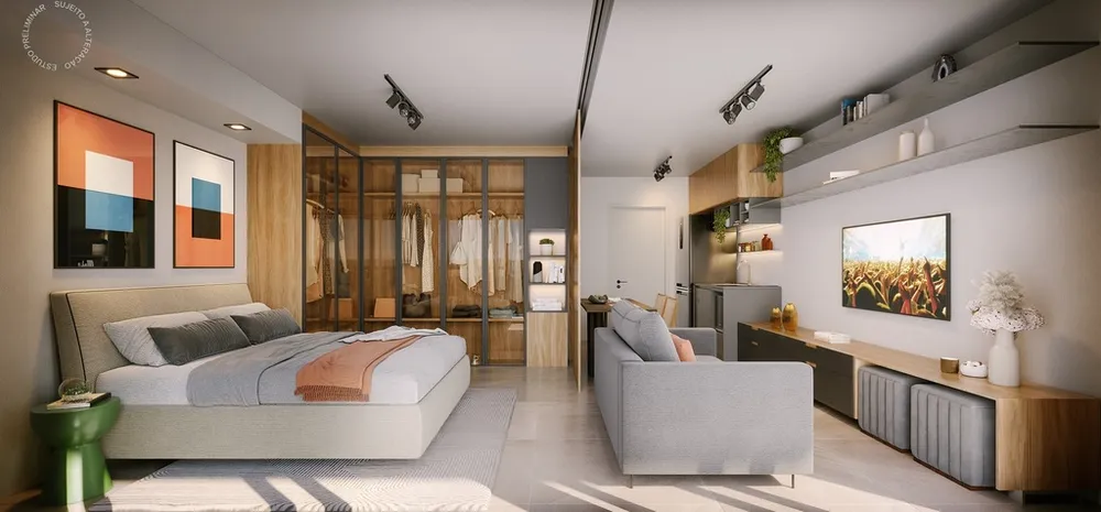 Apartamento, 1 quarto, 29 m² - Foto 4