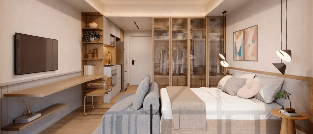 Apartamento, 1 quarto, 27 m² - Foto 2