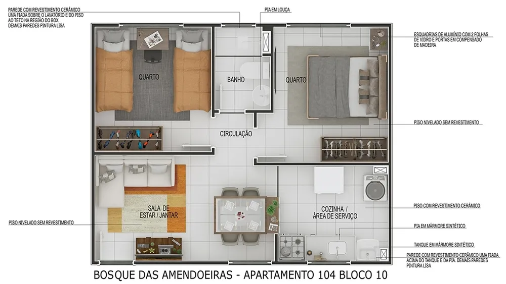 Apartamento, 1 quarto, 40 m² - Foto 12