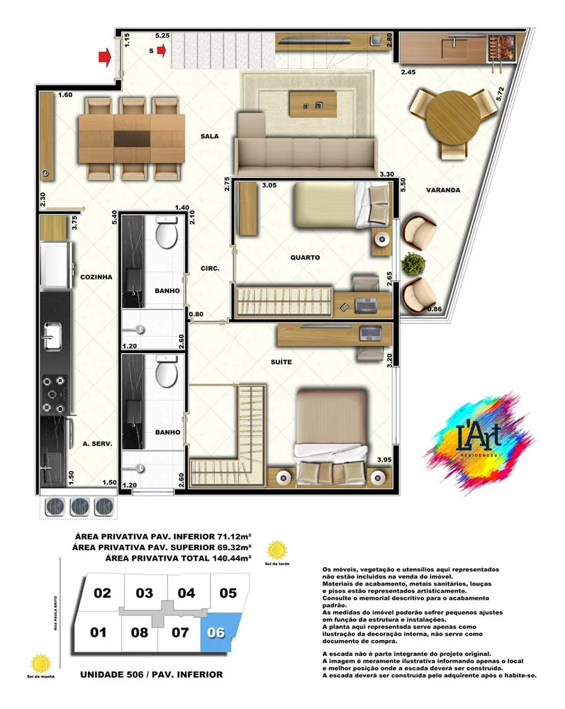 Apartamento, 2 quartos, 135 m² - Foto 27
