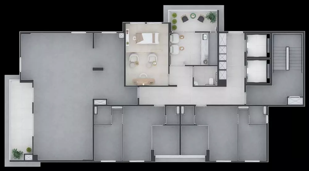 Apartamento, 2 quartos, 60 m² - Foto 9