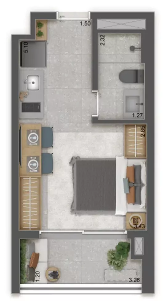 Apartamento, 2 quartos, 89 m² - Foto 16