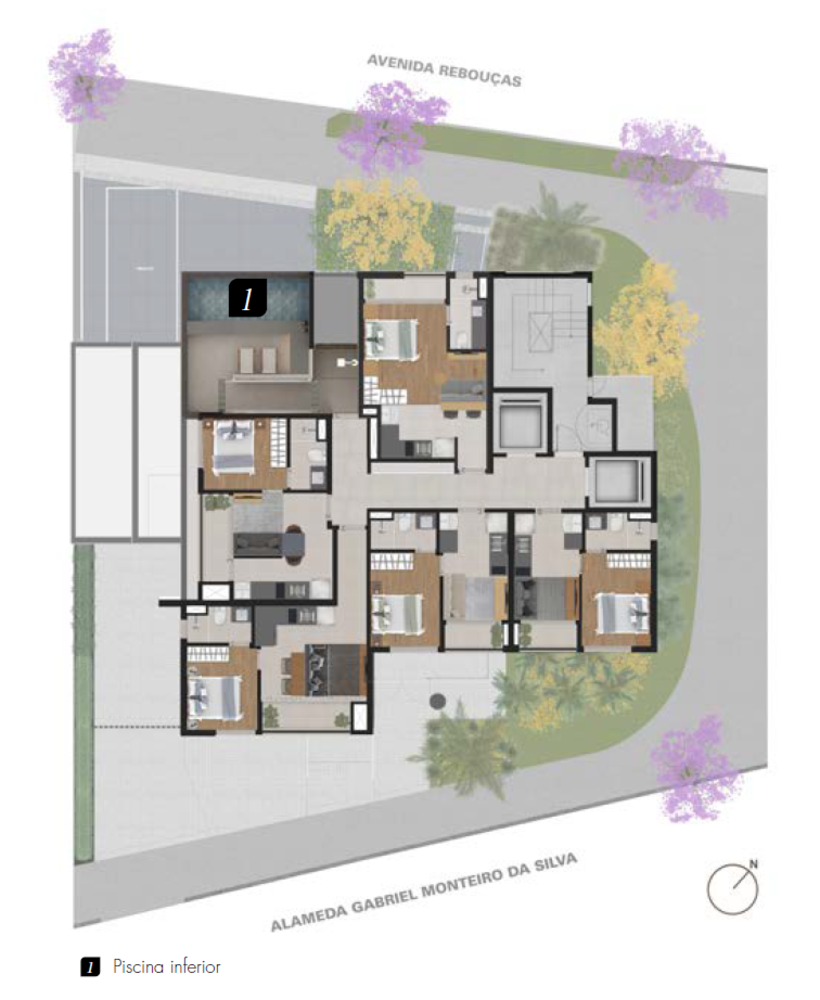 Apartamento, 1 quarto, 38 m² - Foto 3