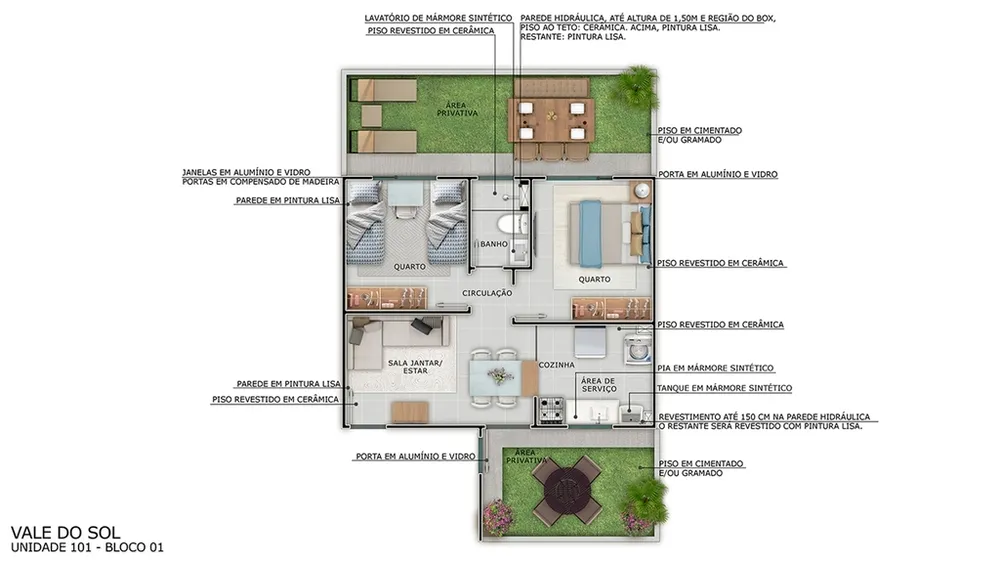 Apartamento, 2 quartos, 40 m² - Foto 15