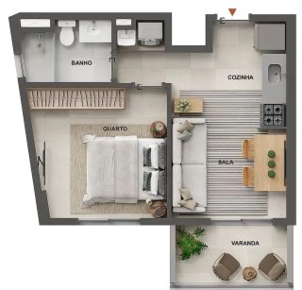 Apartamento, 1 quarto, 73 m² - Foto 22