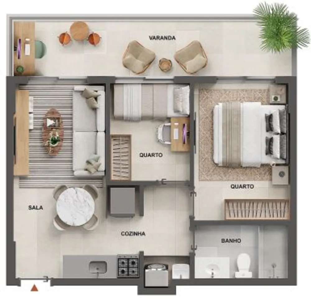 Apartamento, 1 quarto, 73 m² - Foto 31