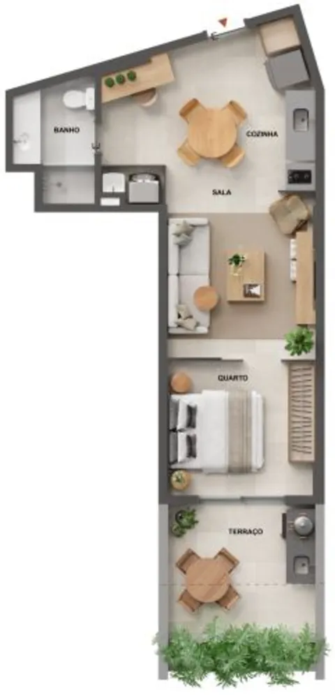 Apartamento, 1 quarto, 73 m² - Foto 28