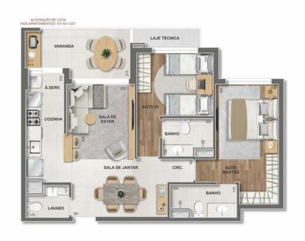 Apartamento, 3 quartos, 88 m² - Foto 68