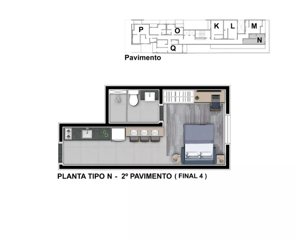 Apartamento, 2 quartos, 49 m² - Foto 20