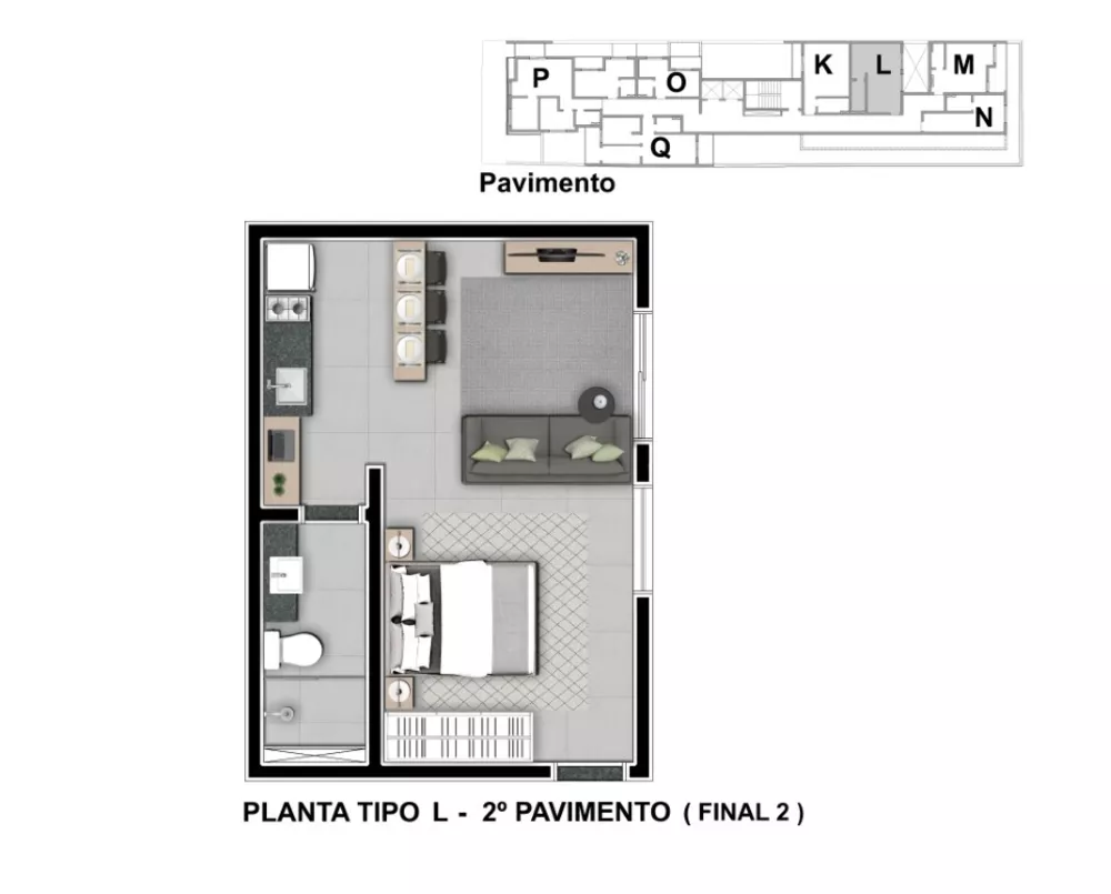 Apartamento, 2 quartos, 49 m² - Foto 18