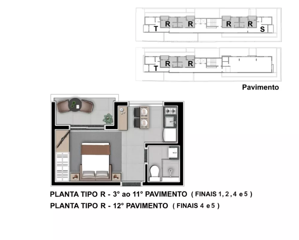 Apartamento, 2 quartos, 49 m² - Foto 23