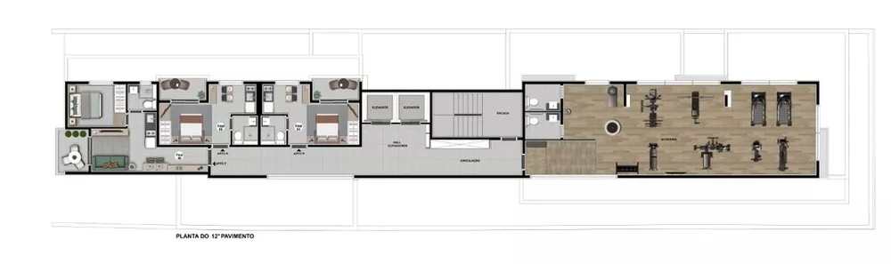 Apartamento, 2 quartos, 49 m² - Foto 14