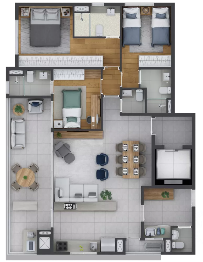 Apartamento, 3 quartos, 111 m² - Foto 18