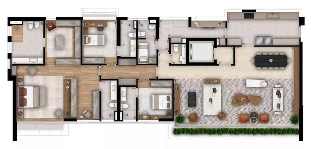 Cobertura, 3 quartos, 418 m² - Foto 24