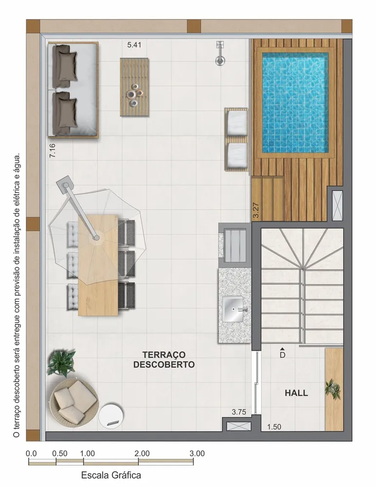 Cobertura, 1 quarto, 82 m² - Foto 84