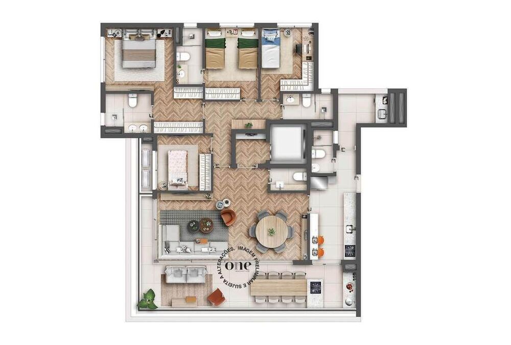 Apartamento, 1 quarto, 23 m² - Foto 4
