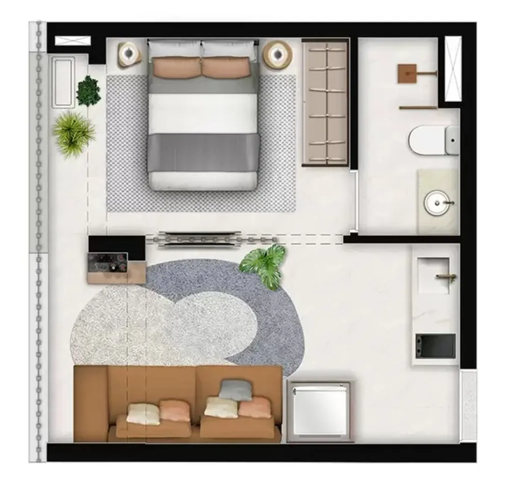 Apartamento, 1 quarto, 30 m² - Foto 11