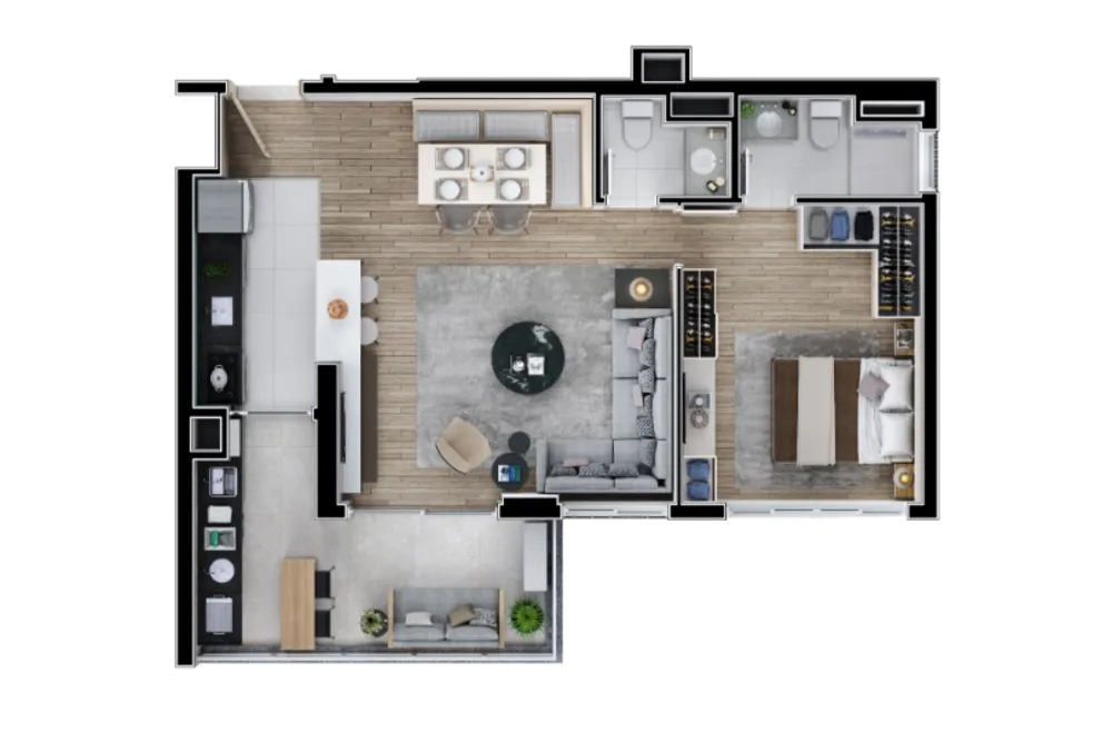 Apartamento, 2 quartos, 64 m² - Foto 11