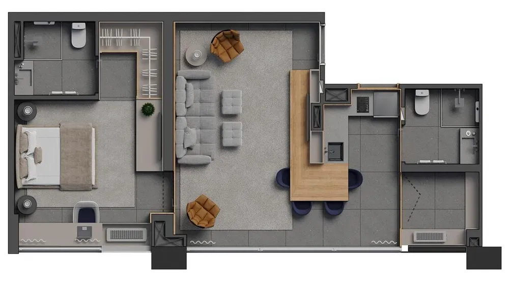 Apartamento, 1 quarto, 32 m² - Foto 7