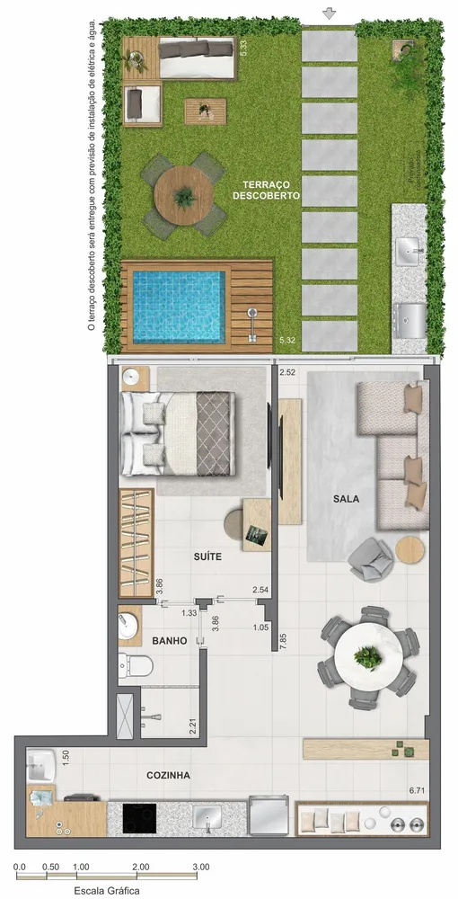 Apartamento, 1 quarto, 33 m² - Foto 79