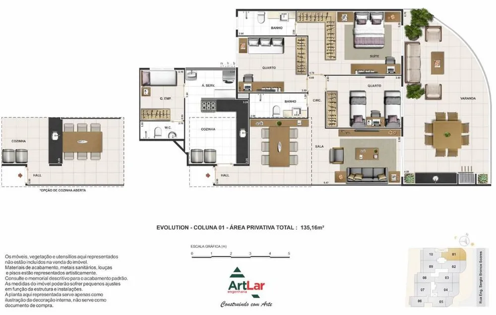Apartamento, 3 quartos, 119 m² - Foto 14
