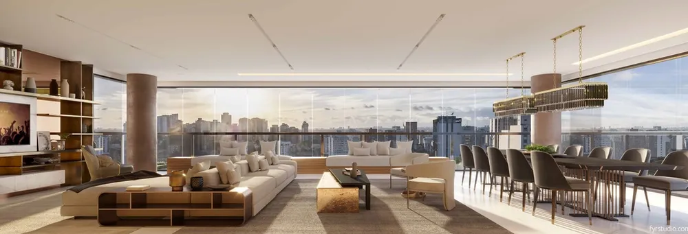 Apartamento, 4 quartos, 276 m² - Foto 2
